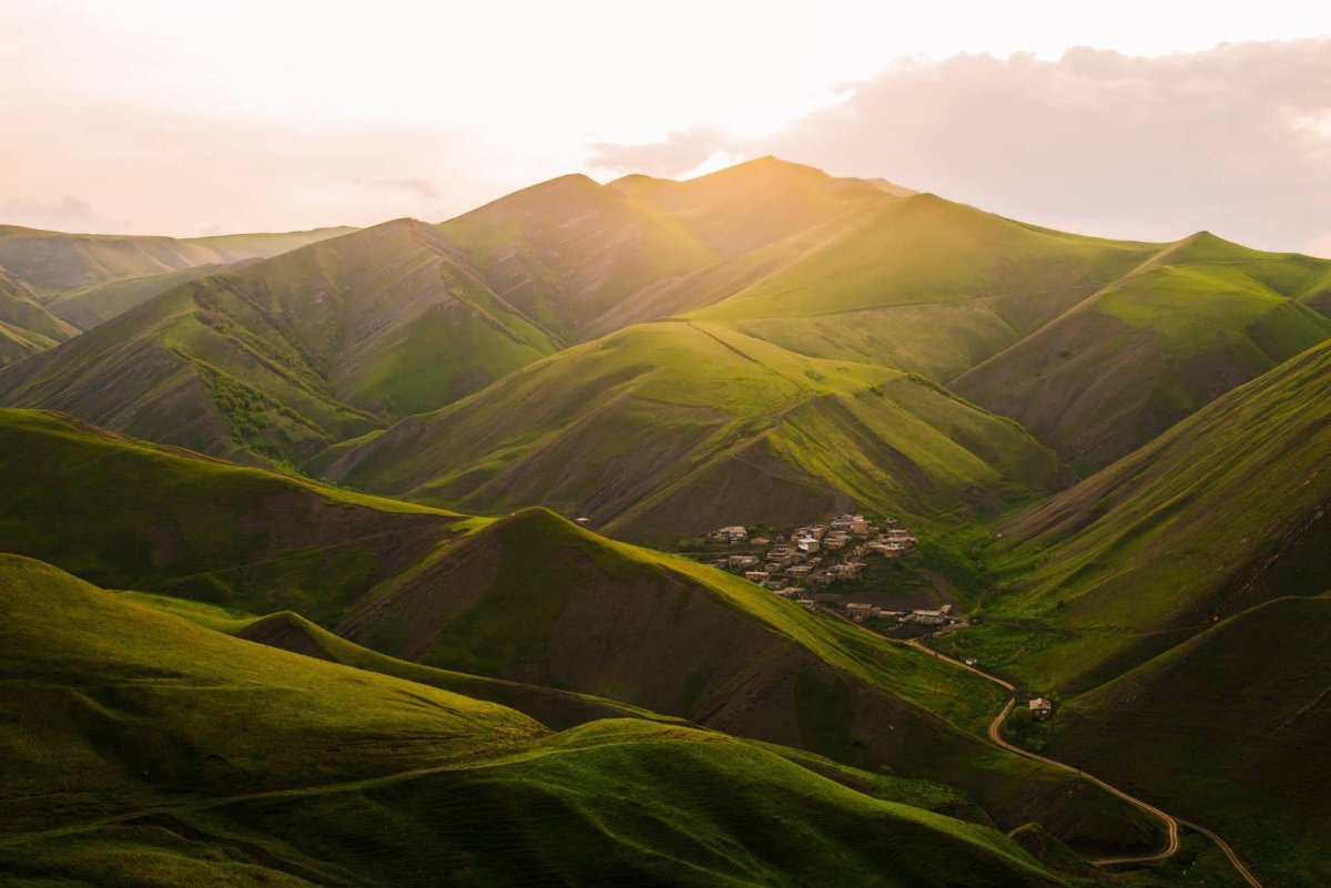 Зеленые горы дагестана
