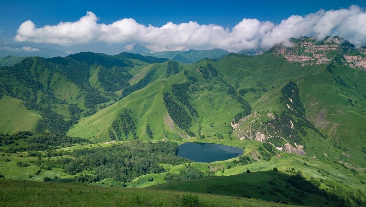 Галанчожское озеро чеченской республики