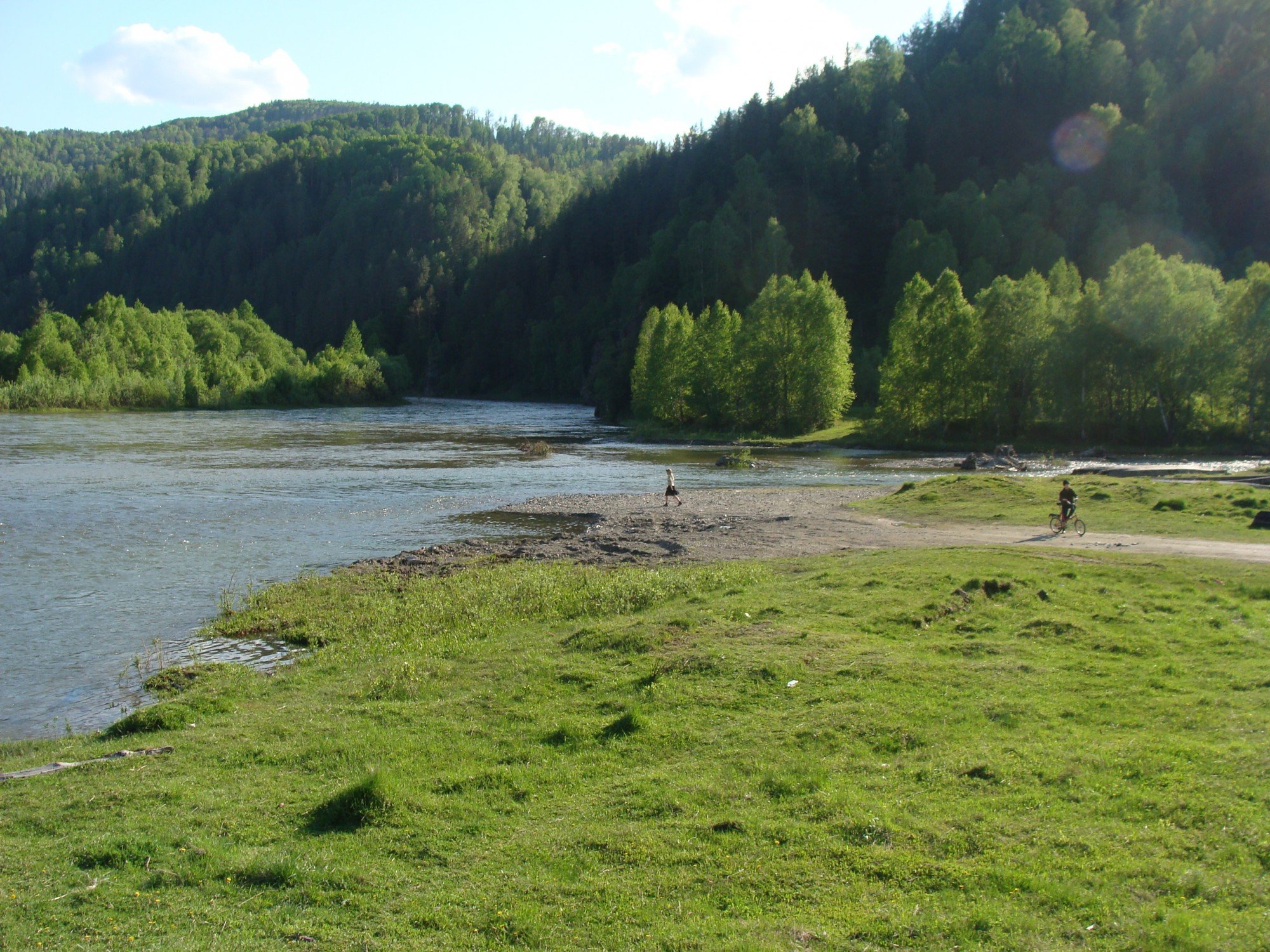 Большая речка ермаковское