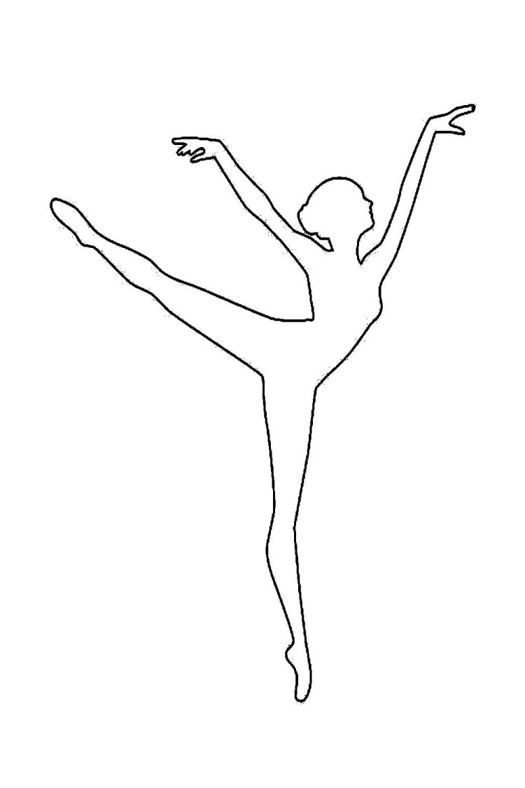 Поделка балерина из бумаги