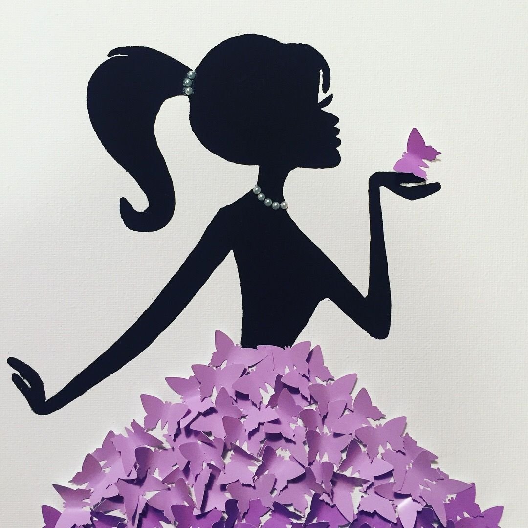 Силуэт для поделки