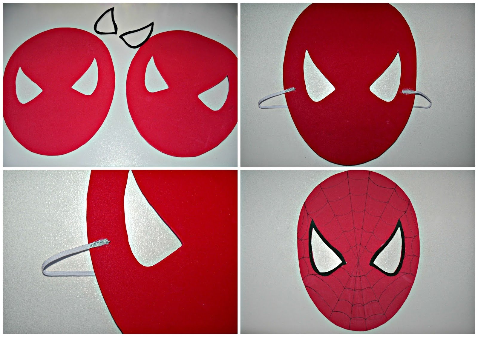 Просто сделать маску. Маска человека паука из картона. Самодельная маска человека паука. Маска человека паука из бумаги. Маска из картона для детей своими руками.