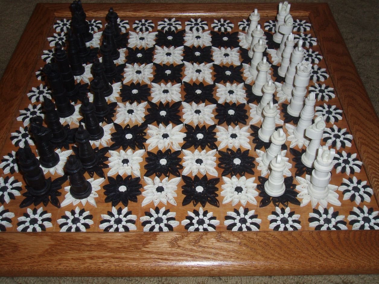 Шахматы Обиходные деревянные фигурки с доской 290х145мм 02-18PN