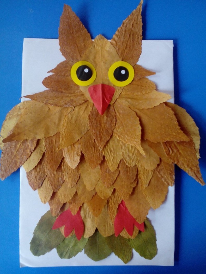 Поделки из листьев