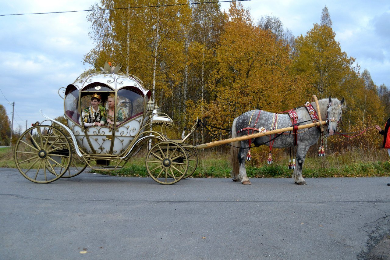 На белой карете песня слушать. Карета с лошадью. Карета с печкой. Телега с подарками.