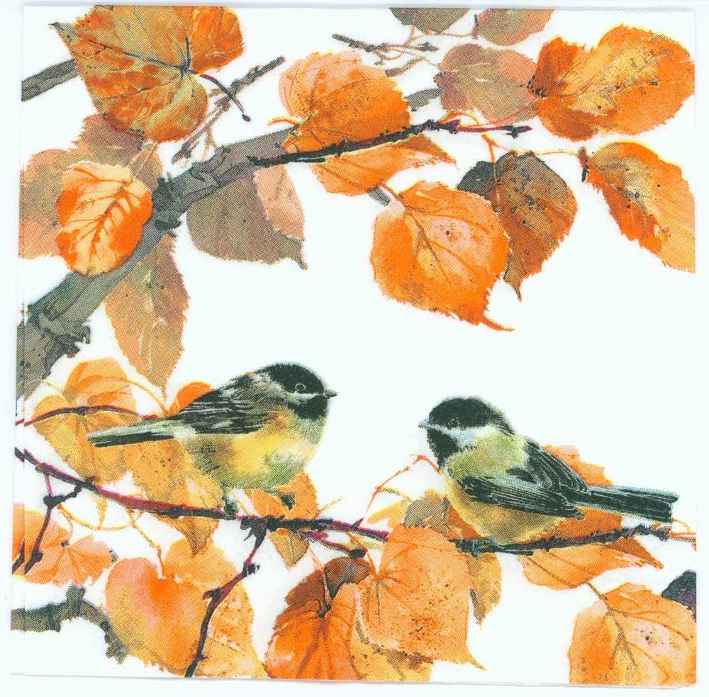 Осенние птицы для детей