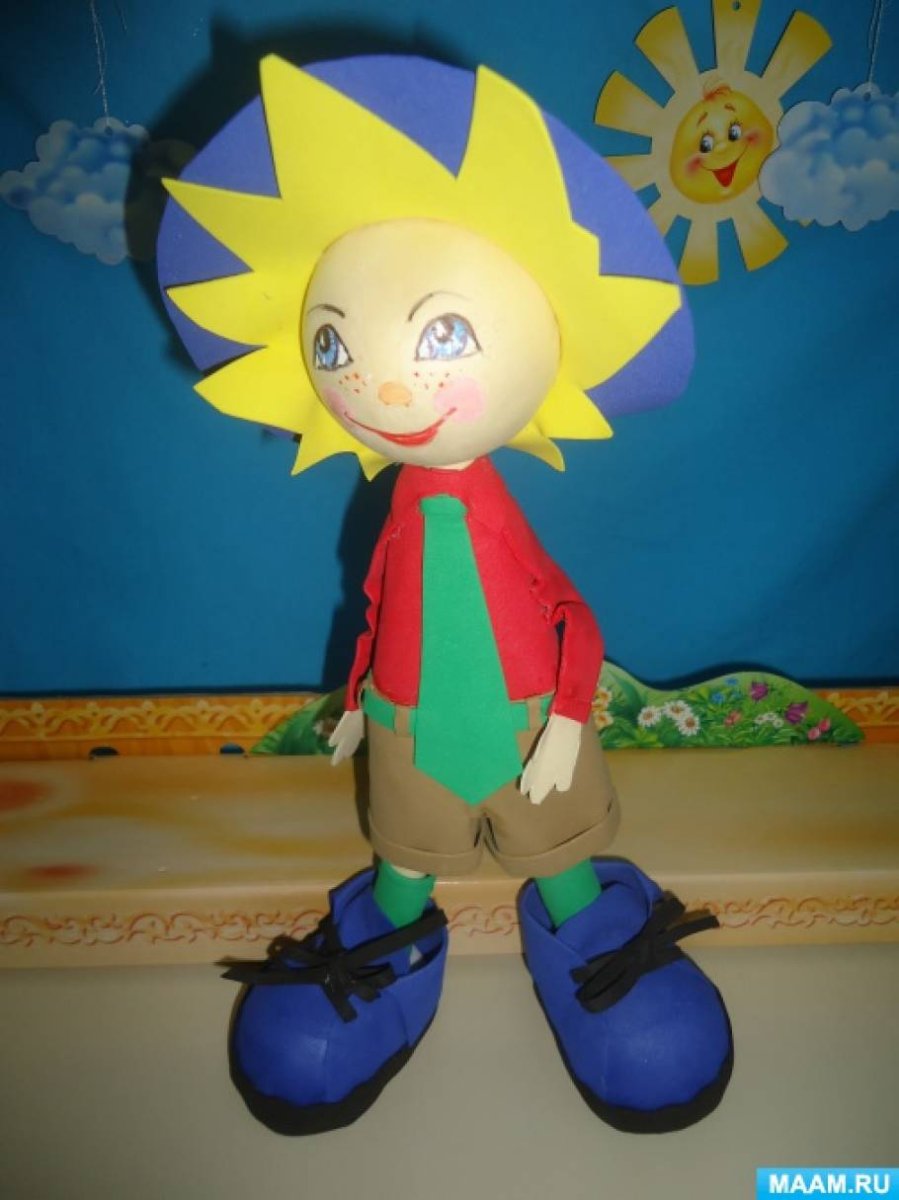 Незнайка из бумаги