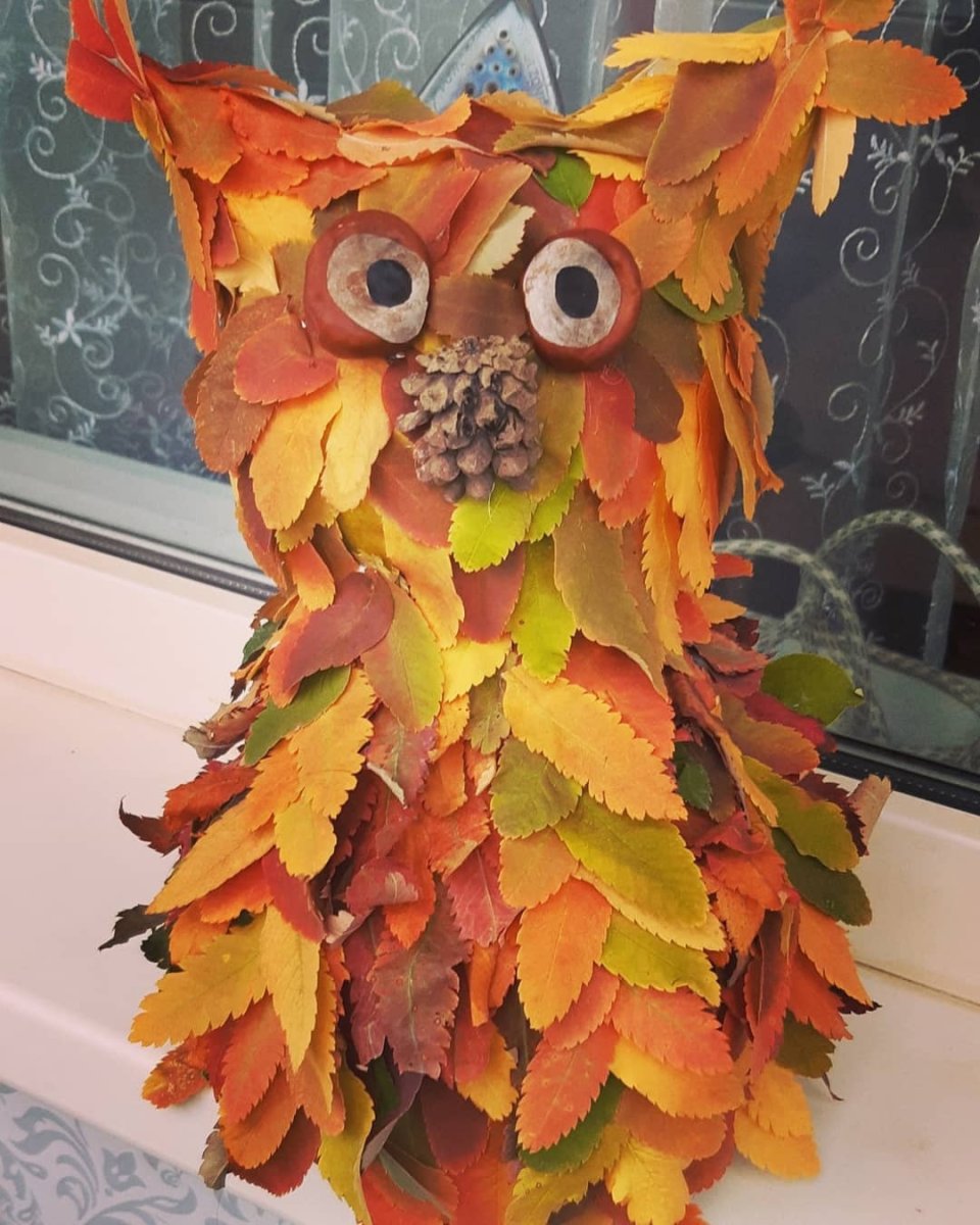Название осенней поделки с совой