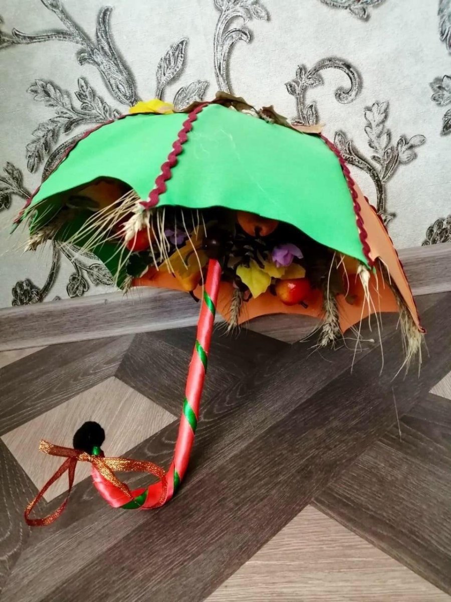 Зонт поделка в детский сад