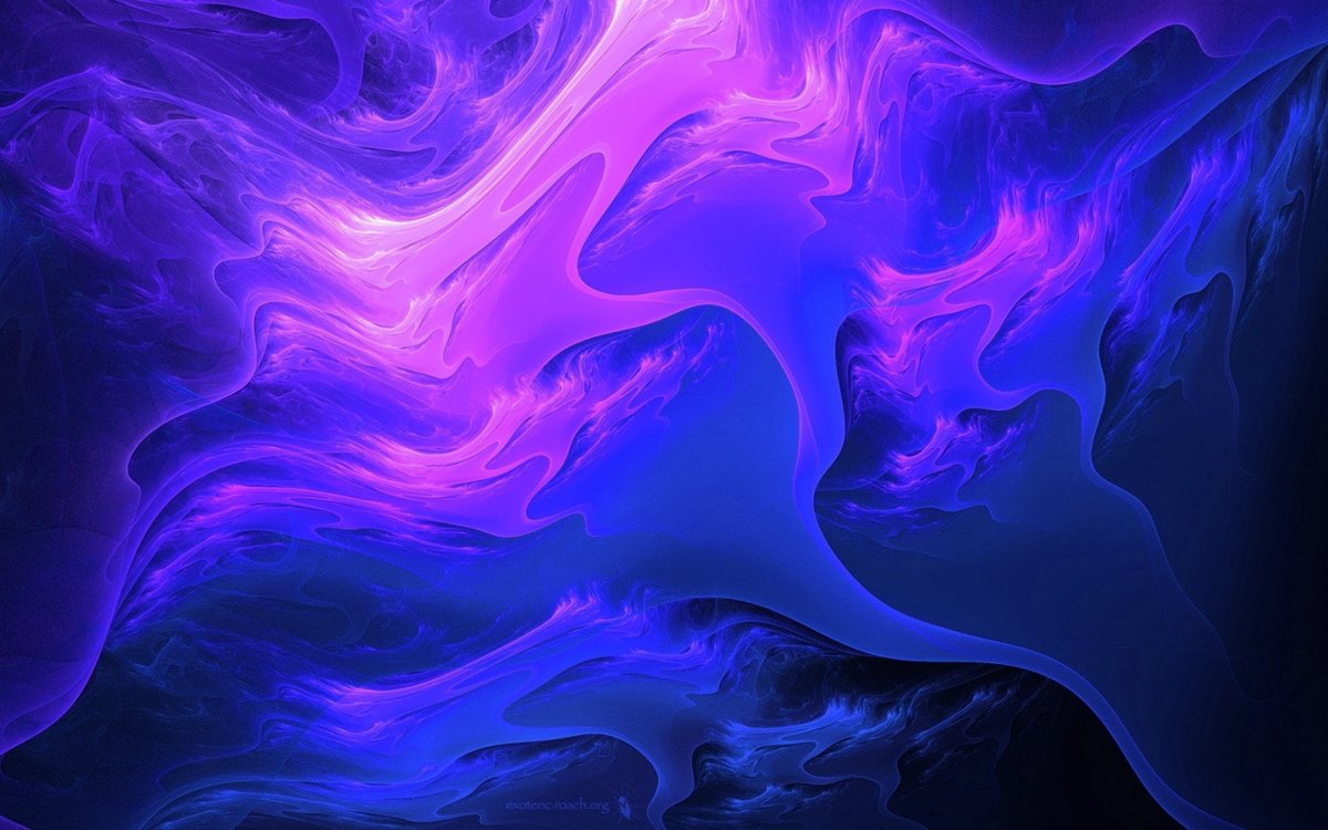 Фиолетовые и синие неоновые фоны