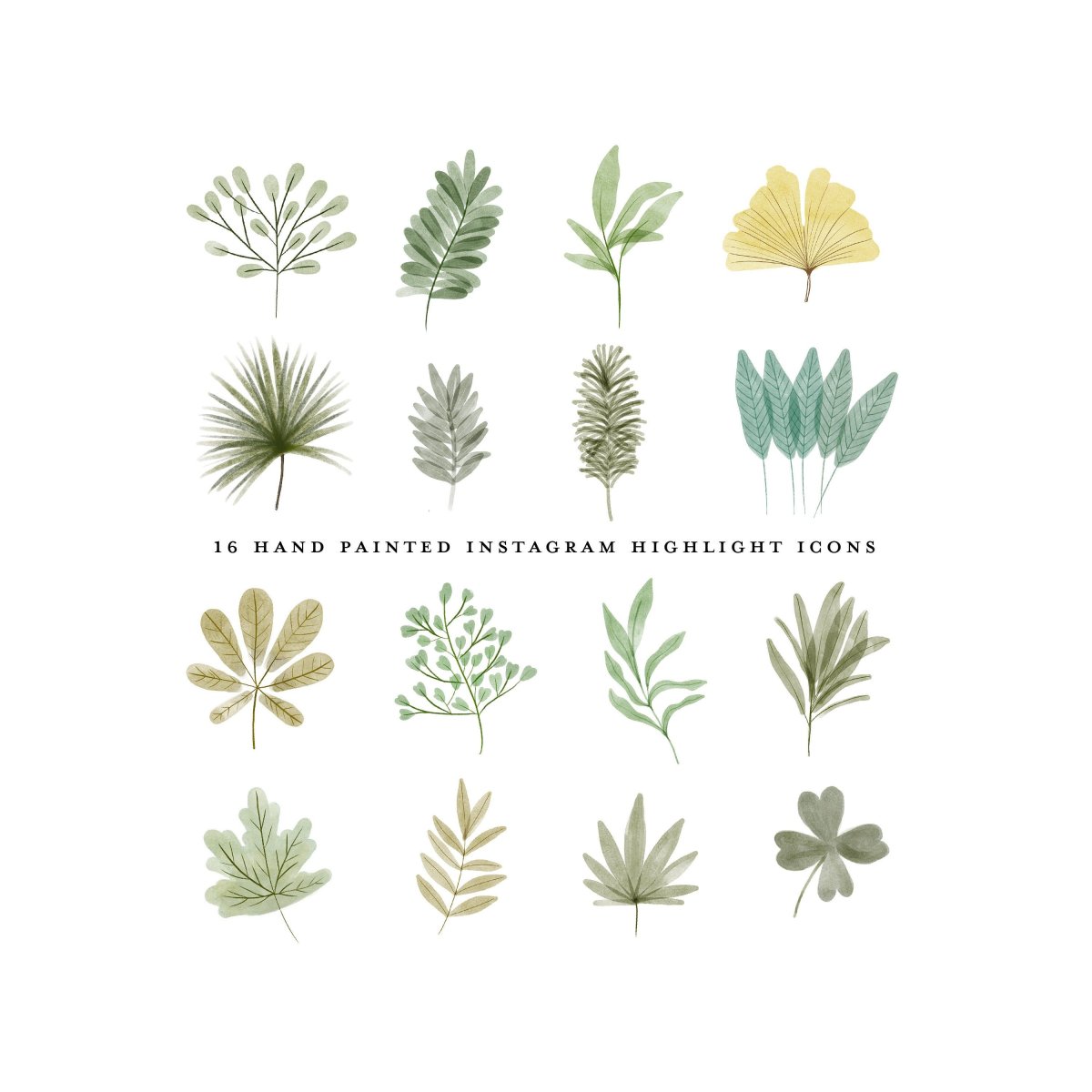 Иконки в Инстаграм растения