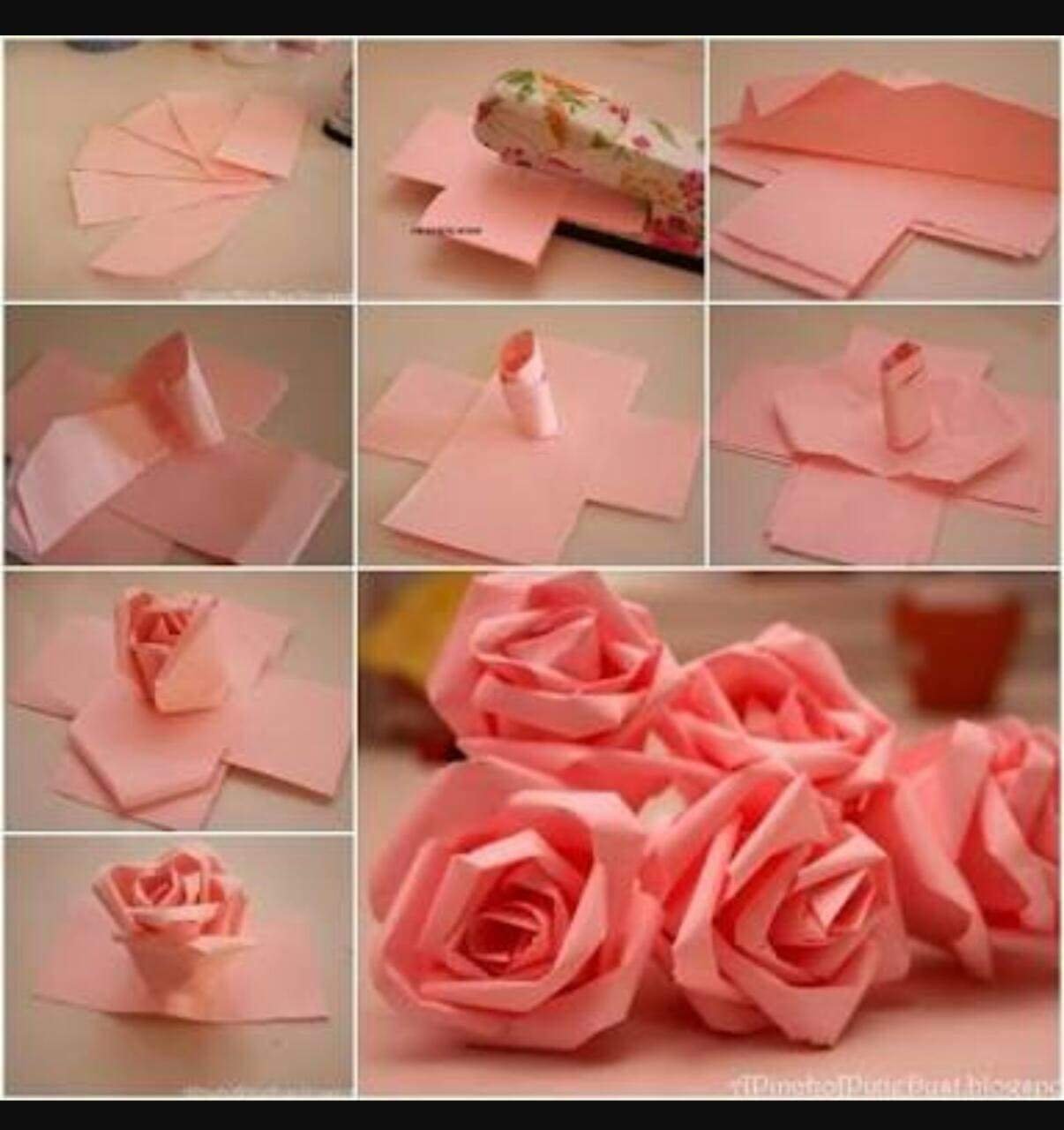 Как сделать розочки из бумаги своими руками. Розочка из бумаги. Маленькие розы из бумаги.