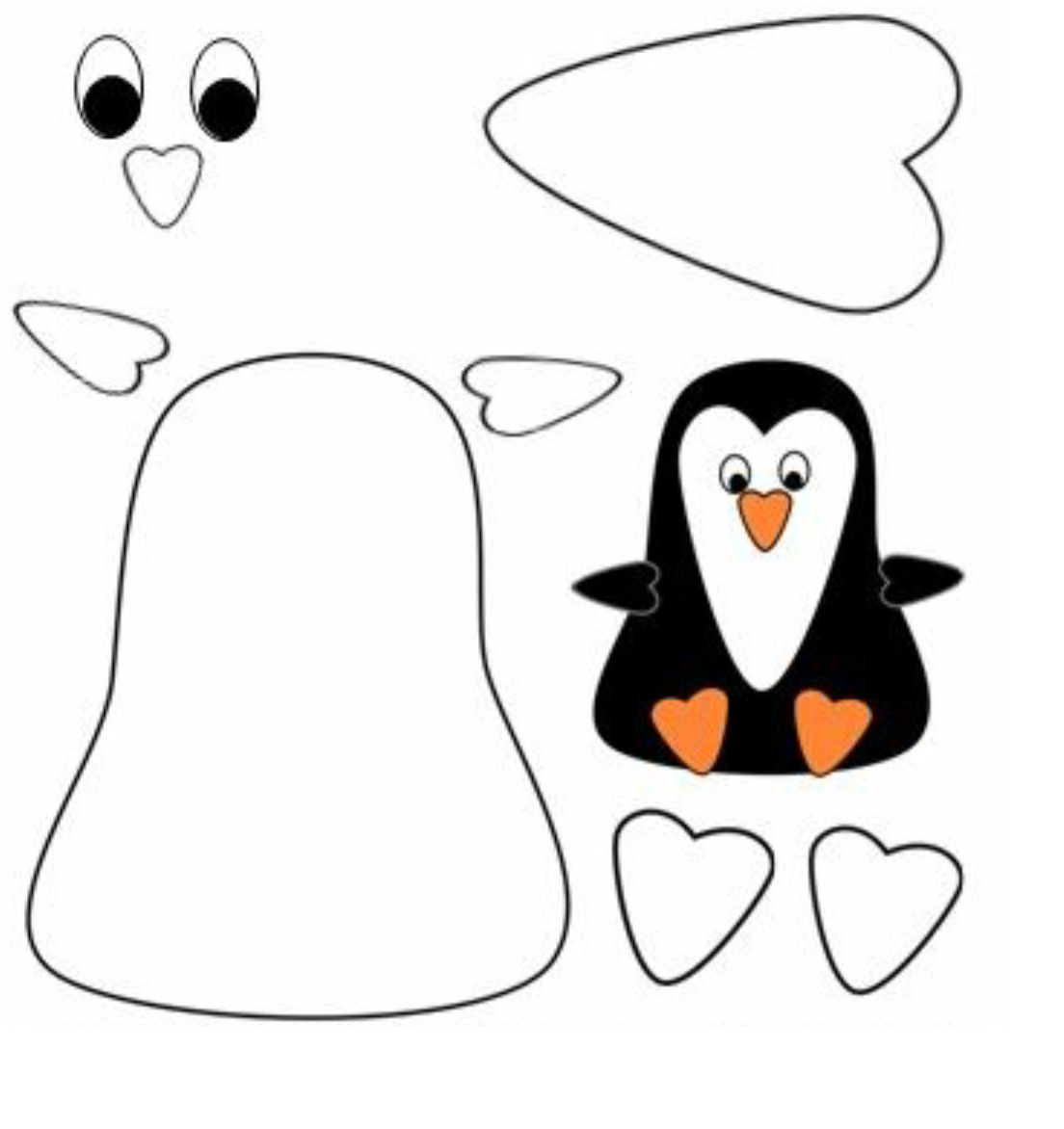 Шаблоны поделок из цветной бумаги. Аппликация Пингвин. Объемная аппликация Пингвин. Шаблон пингвина для аппликации. Аппликация Пингвин из цветной бумаги.