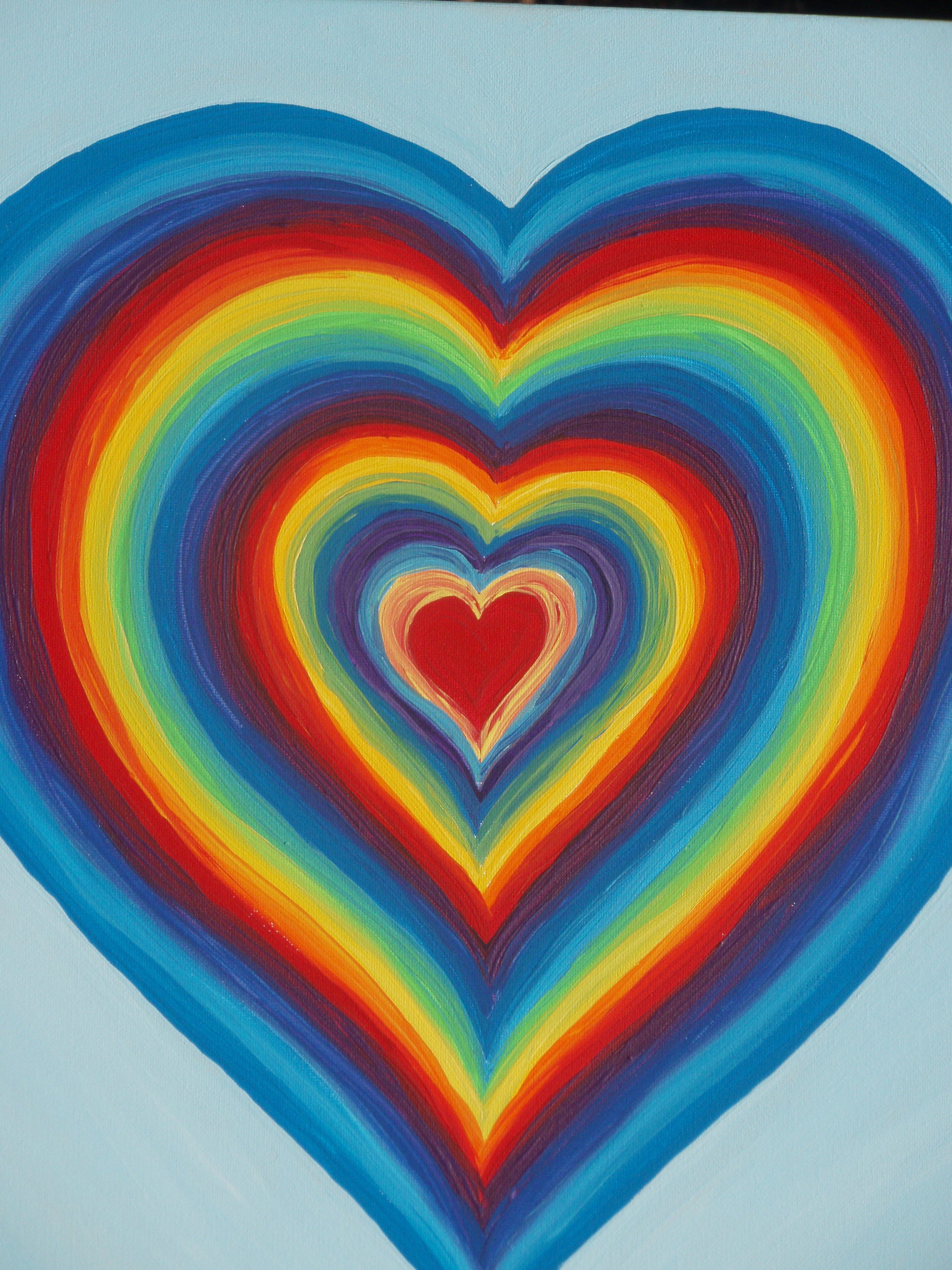 Создать сердце. Сердечко. Радужные сердечки. Сердце цветное. Цветные сердечки.