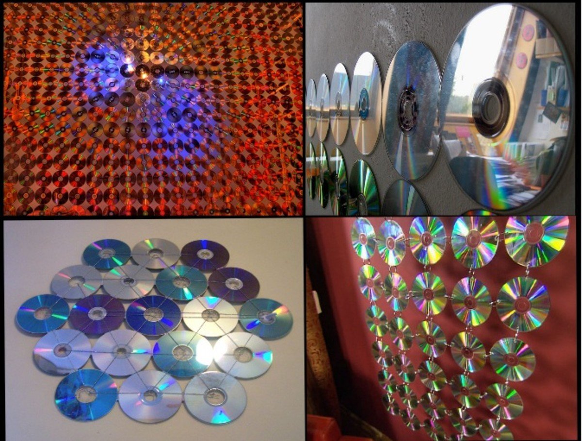 Поделки из дисков компьютерных своими руками