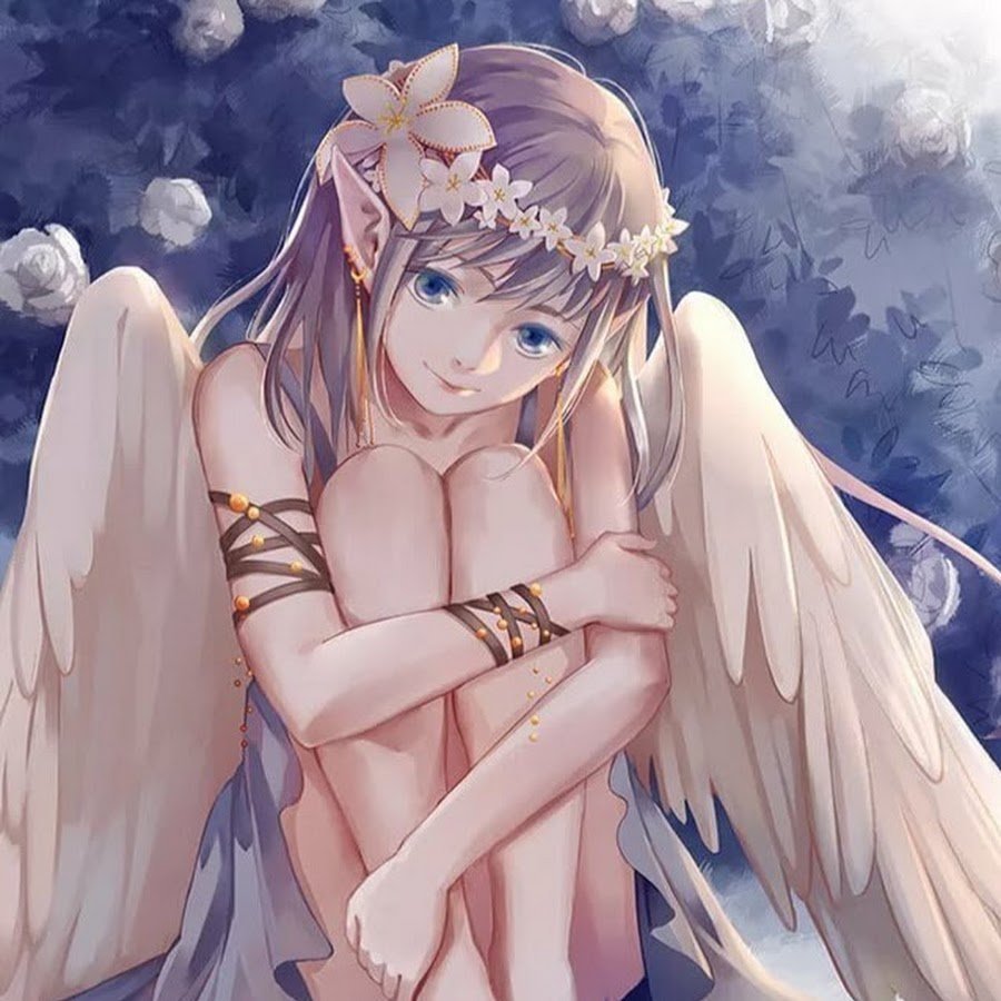 Ангел арт девушка