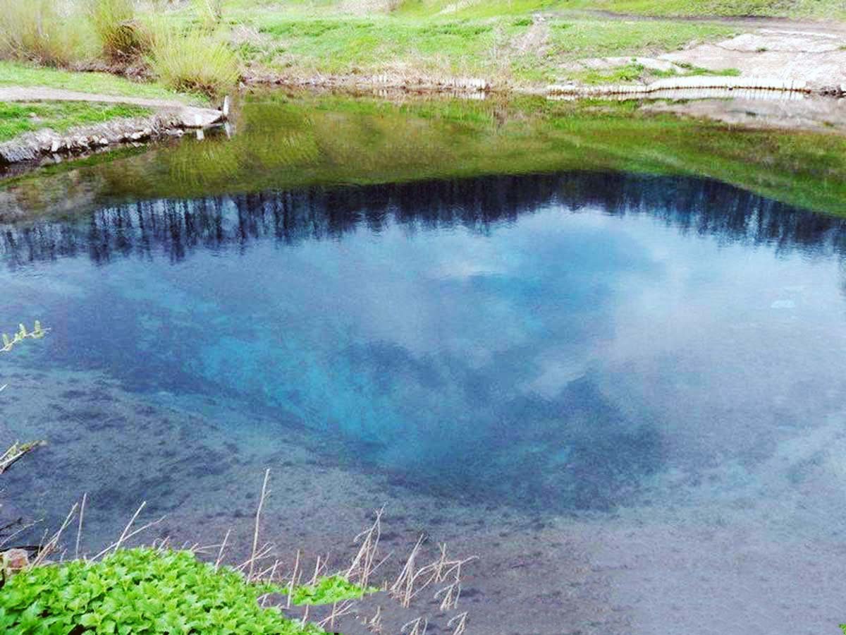 Голубое озеро ухта