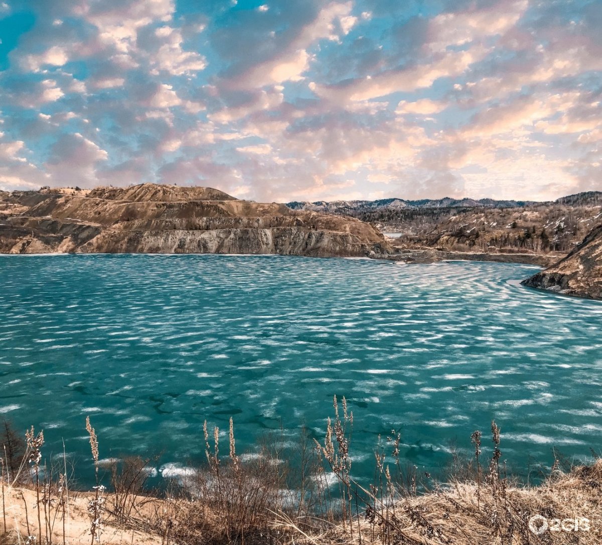 Бирюзовые озера сахалин