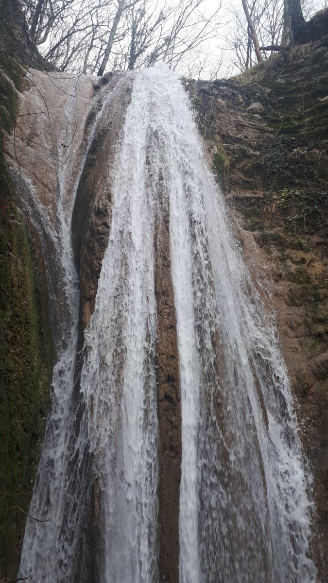 Гебиусские водопады геленджик