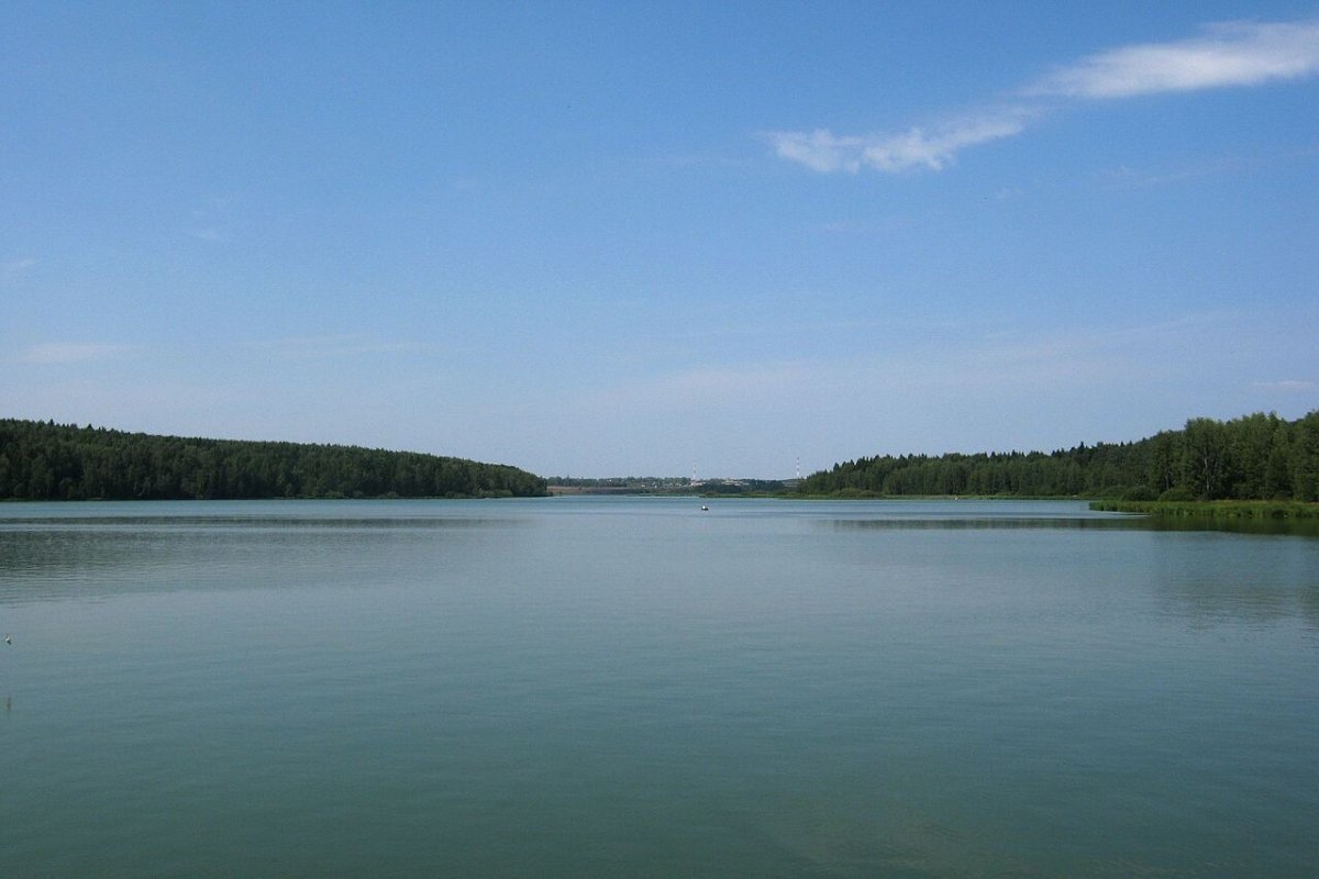 Липовское озеро в ленинградской
