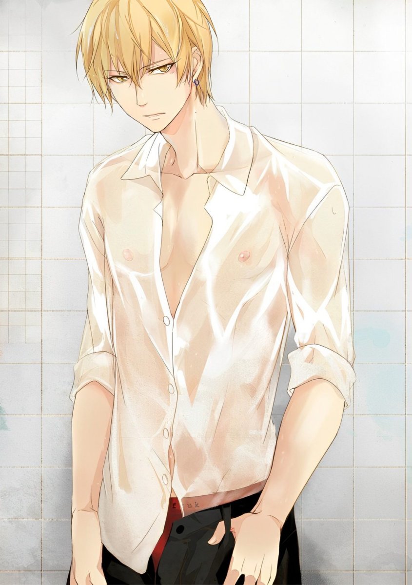 Hijikata Toushirou Anime guys shirtless, Hot anime boy, фотоизображения 