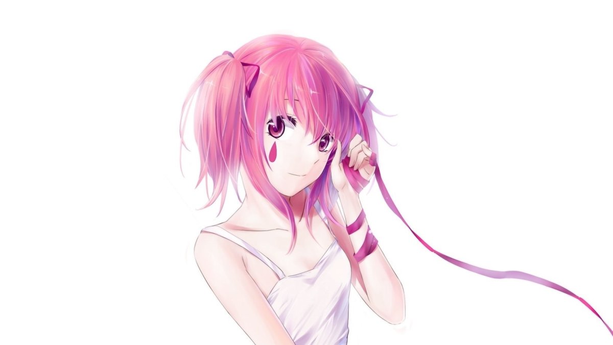 Аниме персонажи с розовыми волосами